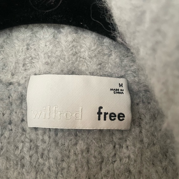 Wilfred Gray Cowl Neck Sweater - Picture 2 of 4